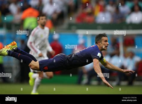 Robin van persie spain header hi-res stock photography and images - Alamy