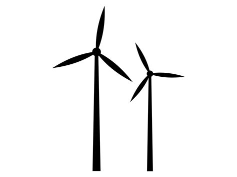 Windmills Svg Windmill Silhouette Wind Energy Clipart Wind Turbine ...