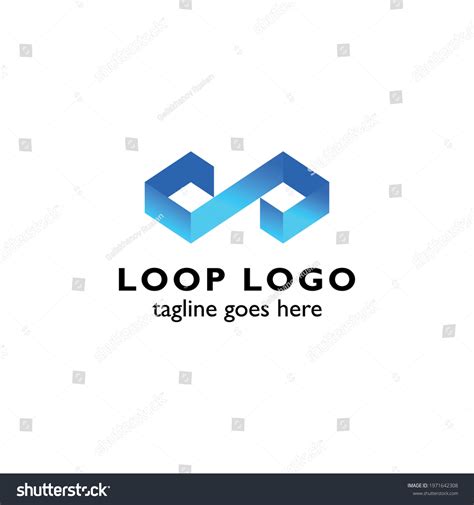 Infinite Loop Interior Logo Vector Template Stock Vector (Royalty Free ...