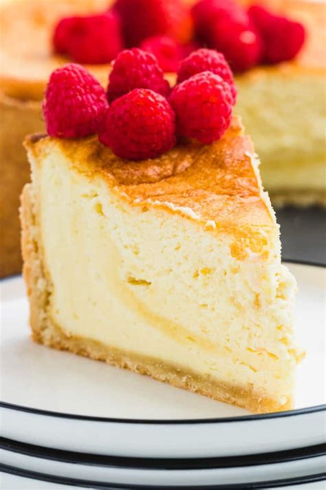 German Cheesecake ~ Käsekuchen - Cheerful Cook