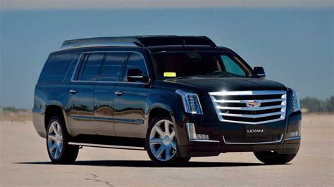 Stretched Cadillac Escalade Is An Opulent Limo SUV You Can Own