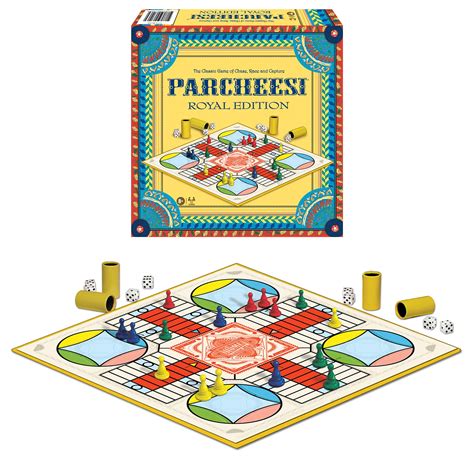 Buy Winning Moves Games Parcheesi Royal Edition for age 8 and Up ...