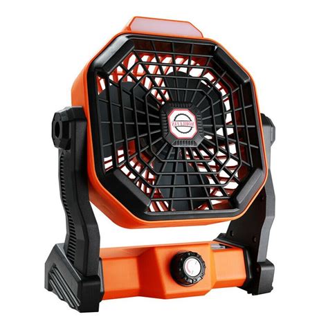 Portable Solar Powered Rechargeable Camping Tent Fan– Zincera