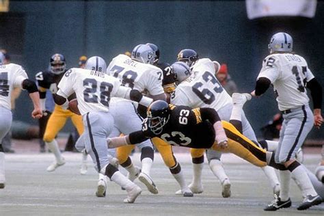 1975 AFC Title Game, Oak at Pitt | Nfl football, Vintage football, Oakland raiders