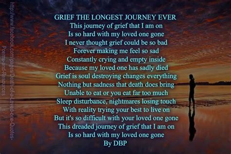 Grief ~ The Longest Journey Ever... | Prayers for grieving, I miss you dad, Grief