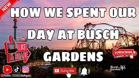 Our Day At Busch Gardens (MUST WATCH) - YouTube