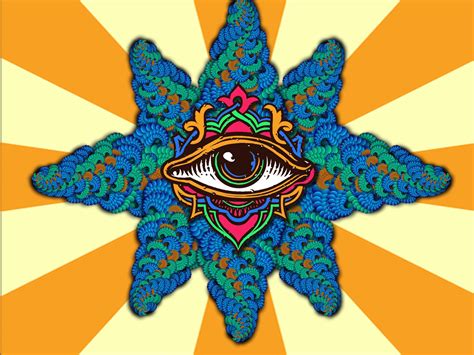 Psychedelic Trippy Eye - 1600x1200 Wallpaper - teahub.io