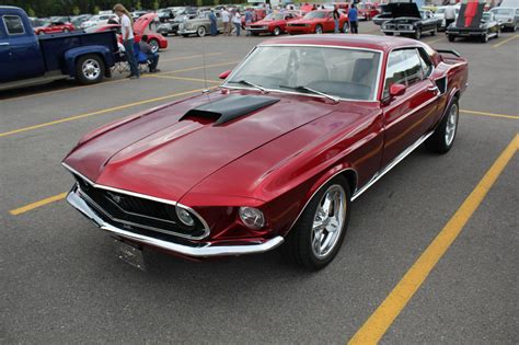 1968 Ford mustang candy apple red