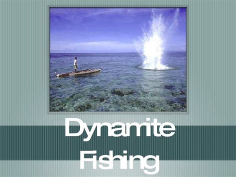 Dynamite fishing