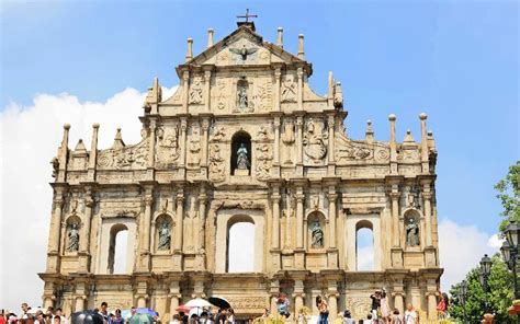 Macau Ruins of St. Paul, the Former Site of St. Paul Church