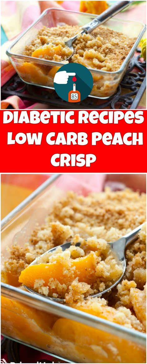 Diabetic Recipes: Diabetic Recipes | Low Carb Peach Crisp