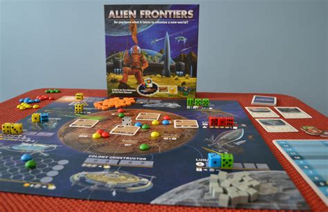 Alien Frontiers board game review - The Board Game Family