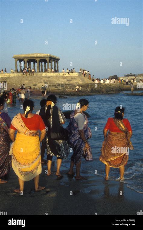 Cape comorin temple hi-res stock photography and images - Alamy