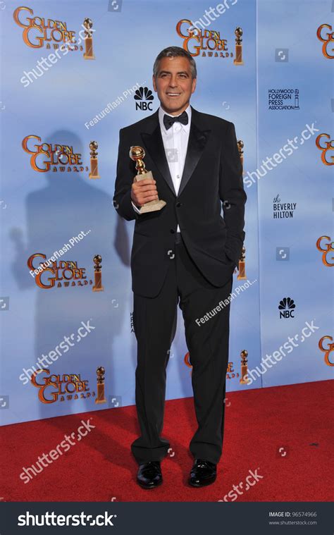 George Clooney At The 69th Golden Globe Awards At The Beverly Hilton ...