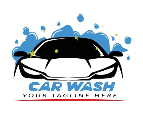 auto detailing and car wash logo vector for automotive car business ...