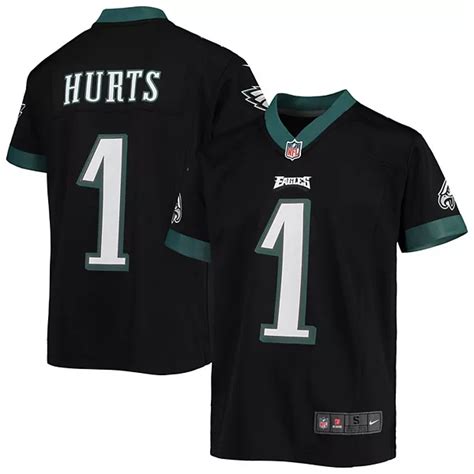 Youth Nike Jalen Hurts Black Philadelphia Eagles Game Jersey