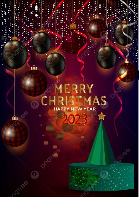 Merry Christmas Day And Happy New Year Template Download on Pngtree