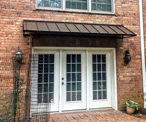 Eye Catching Metal Door Awning | Metal door awning, House awnings, Door awnings