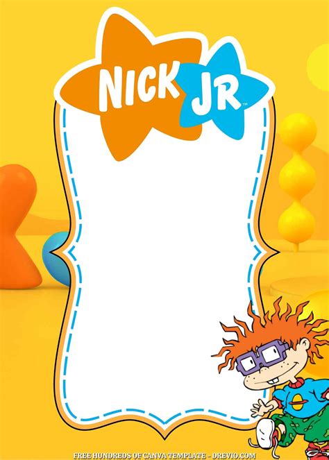 Free Nick Jr Birthday Invitations | Download Hundreds FREE PRINTABLE Birthday Invitation ...