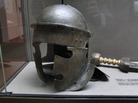 Roman helmet, Imperial type. c. 100CE Looks like a puzzle piece on ...