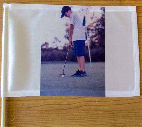 Custom Printed Stick Flag 7x 10 Wood Stick With | Etsy