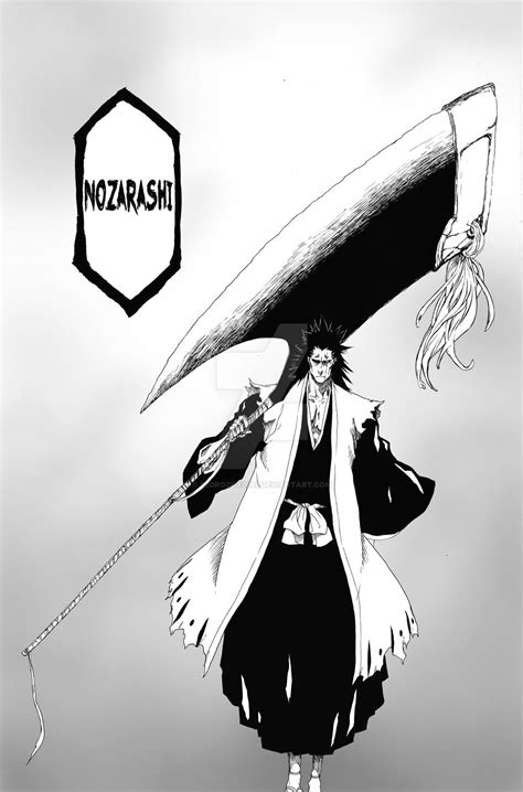 Zaraki's Shikai & Bankai: Nozarashi