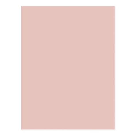 Blush Peachy Light Pink Solid Color Background Postcard | Zazzle.com