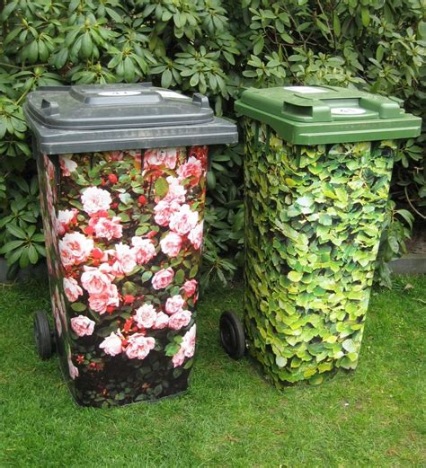 Ideas For Hiding Outdoor Trash Cans | Home Design Ideas