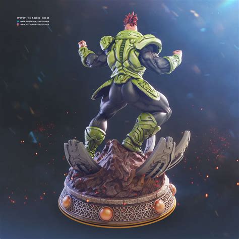 Android 16 statue - Dragon Ball Z Collectibles - Tsaber