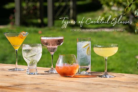 The Ultimate Guide to Types of Cocktail Glasses for Your Favourite ...