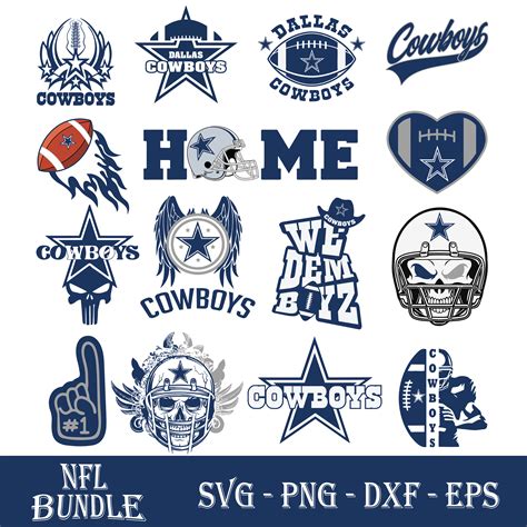 Bundle Dallas Cowboys Svg, Logo Dallas Cowboys Svg, NFL Svg, | Inspire ...