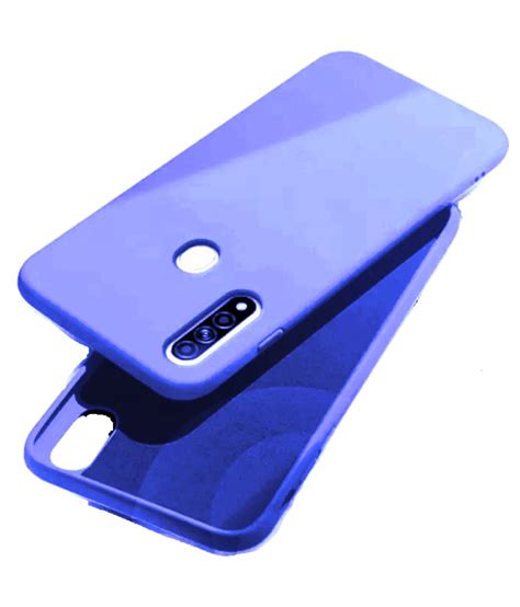 Oppo A31 Plain Cases Cluster Deal Shopping - Blue Flexible - Plain Back ...