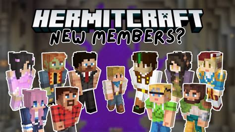 New Members in Hermitcraft Season 10? - My Predictions! - YouTube