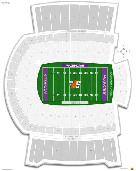 Husky Stadium (Washington) Seating Guide - RateYourSeats.com