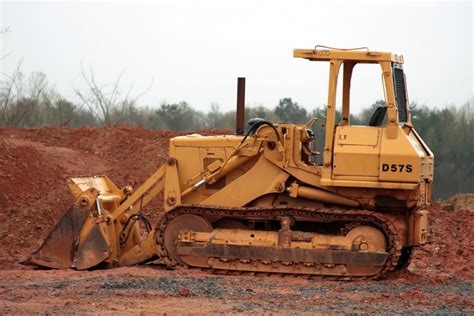 Bulldozer At Work Site Free Stock Photo - Public Domain Pictures