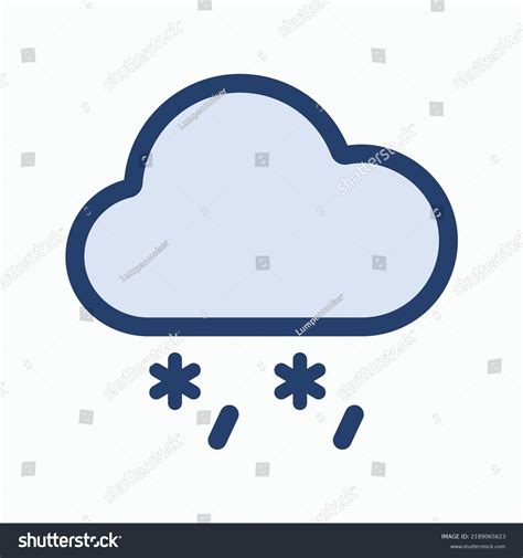 Sleet Vector Weather Icon Vector Stock Vector (Royalty Free) 2189065623 | Shutterstock