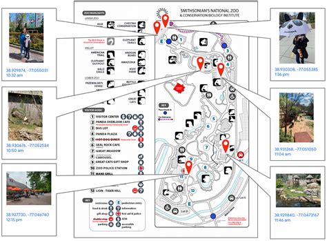 National Zoo Map