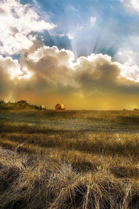 Bales of straw at sunset by Nicodemo Quaglia on 500px ) | Sunset ...