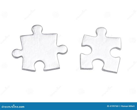 Matching puzzle pieces stock photo. Image of piece, white - 4199760