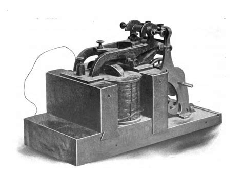 First Telegraph Machine