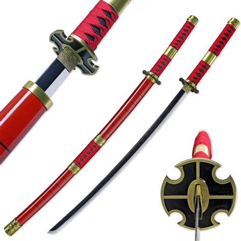 One Piece - Zoro's Sandai Kitetsu Replica Wooden Katana