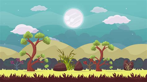 2D Game Forest Background 3 | GameDev Market