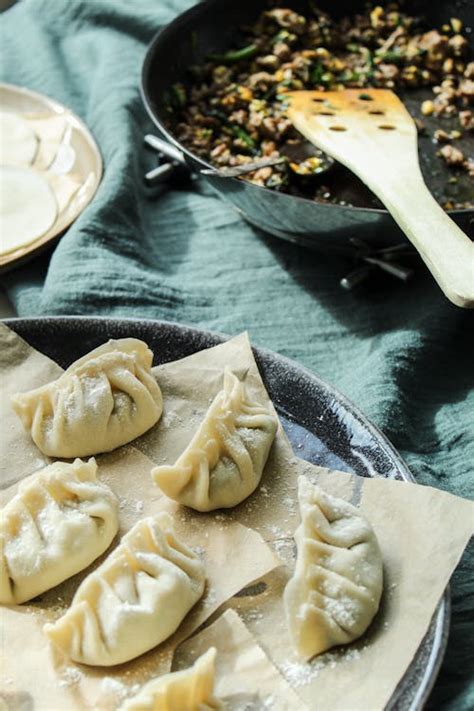 A Dumplings with Flour on the Table · Free Stock Photo