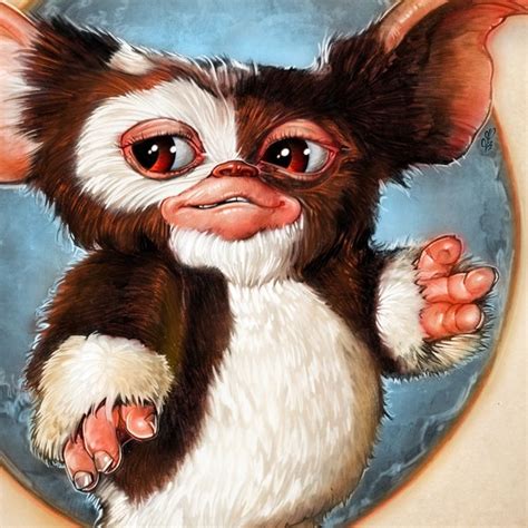 Gizmo From Gremlins Painting Print - Etsy