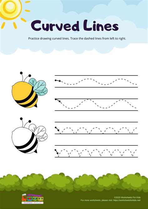 10. Tracing Lines – Curved Line