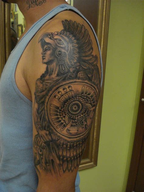 Aztec Warrior Tattoo | Best Art Designs