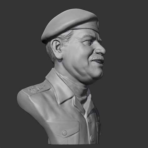 STL file Saddam Hussein 3D print model 👤・3D printable model to download ...