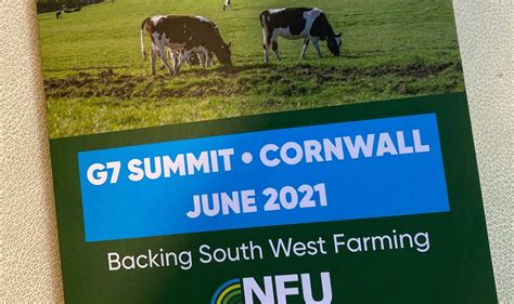 Backing British farming at Cornwall's G7 – NFUonline