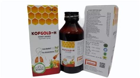 Honey Cough Syrup at Rs 85/bottle | Pharmaceutical Syrup And Suspension ...