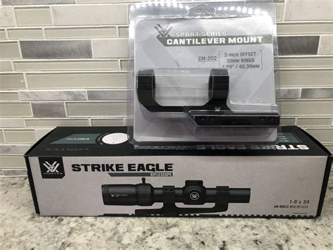 Unused Vortex Strike Eagle 1-8x24 & 30mm Cantilever Mount | HKPRO Forums